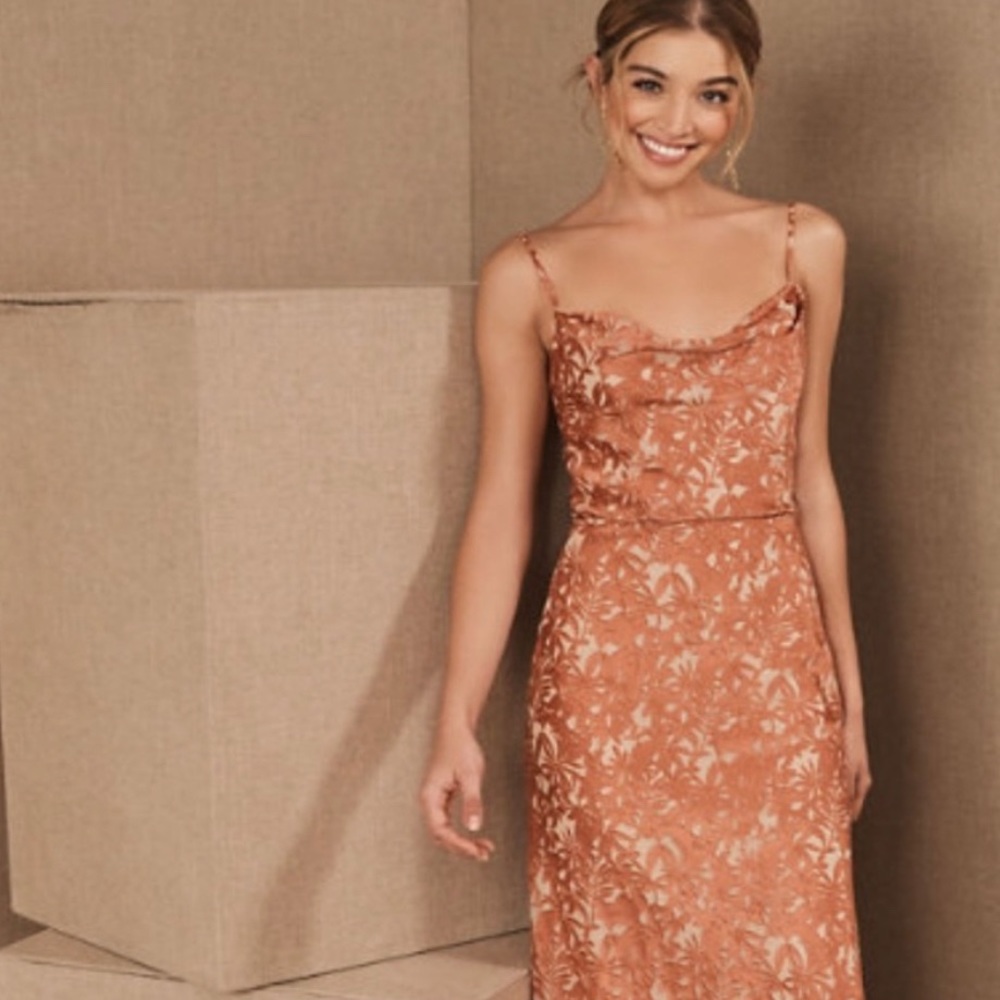 Jenny Yoo Dahlia Dress - English Rose/Almond - Size 2